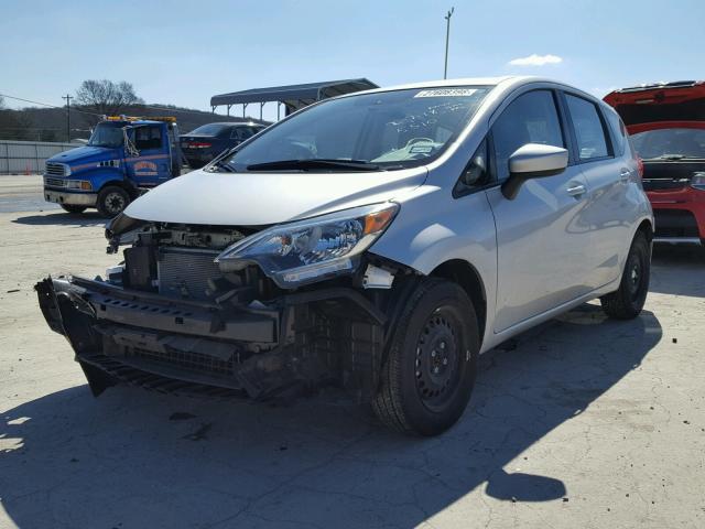 3N1CE2CP9HL365510 - 2017 NISSAN VERSA NOTE SILVER photo 2