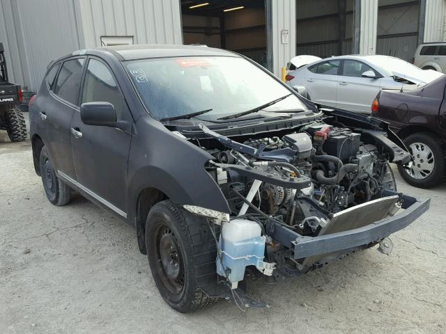 JN8AS5MT8CW603364 - 2012 NISSAN ROGUE S BLACK photo 1