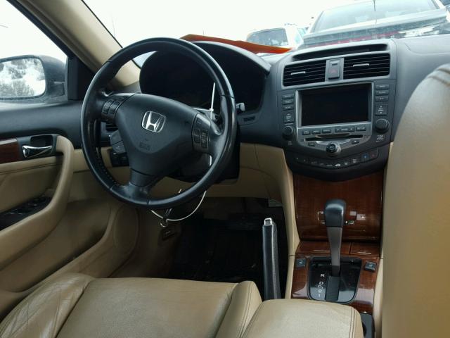 1HGCM82756A004222 - 2006 HONDA ACCORD EX WHITE photo 9