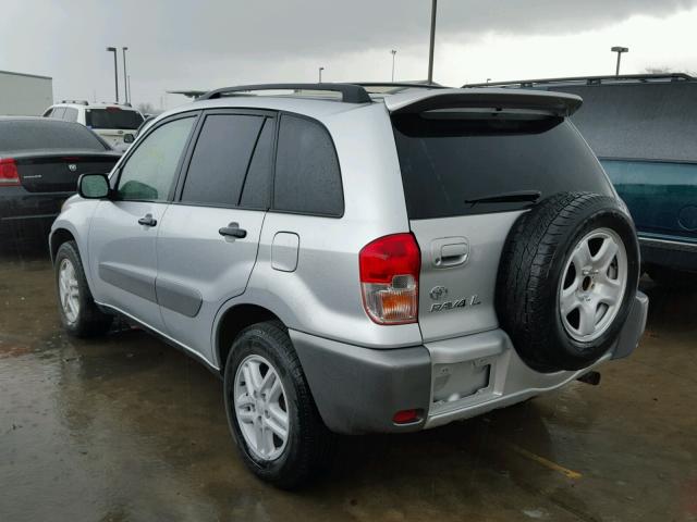 JTEGH20V520068825 - 2002 TOYOTA RAV4 SILVER photo 3