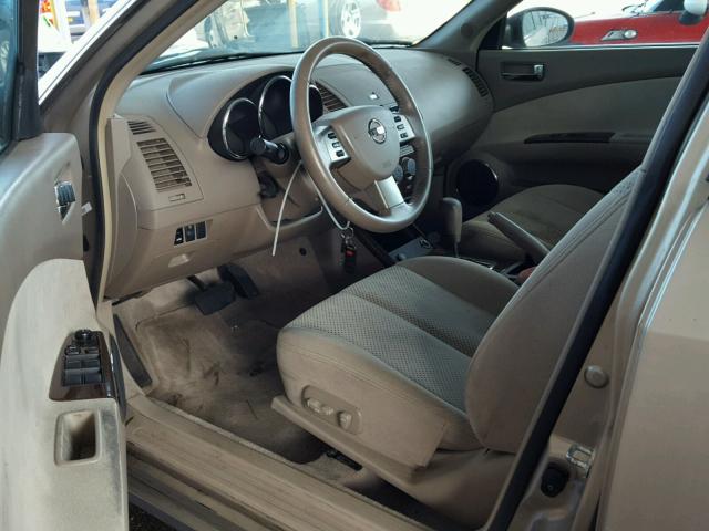 1N4AL11D85N463457 - 2005 NISSAN ALTIMA S TAN photo 9