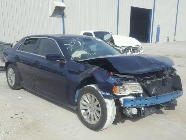 2C3CCAAG0EH175622 - 2014 CHRYSLER 300 BLUE photo 1