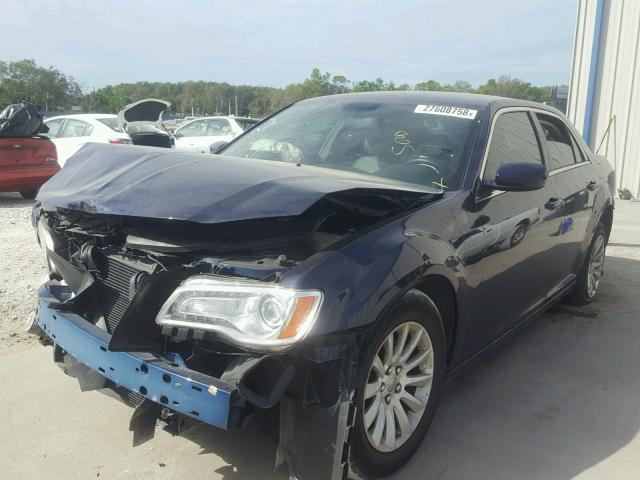 2C3CCAAG0EH175622 - 2014 CHRYSLER 300 BLUE photo 2