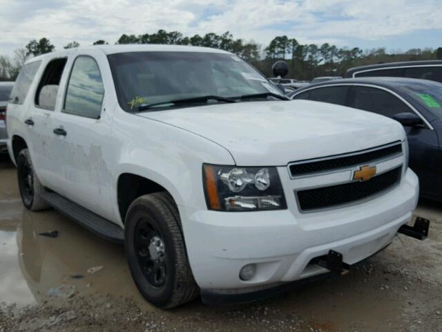 1GNLC2E07ER191029 - 2014 CHEVROLET TAHOE POLI WHITE photo 1