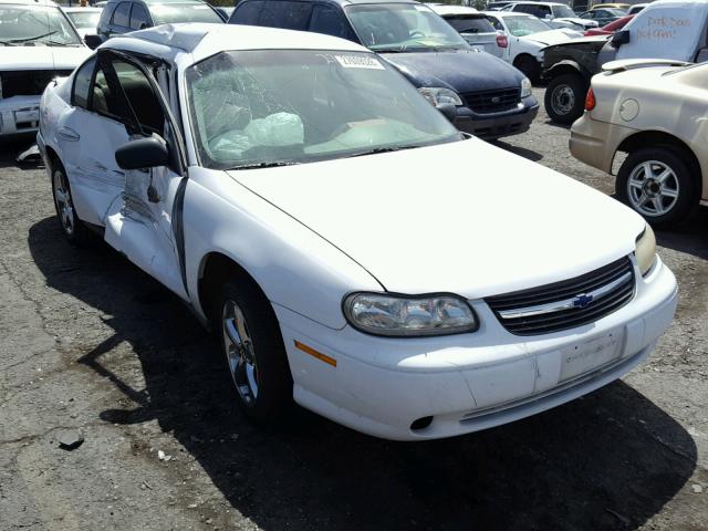 1G1ND52J63M562696 - 2003 CHEVROLET MALIBU WHITE photo 1