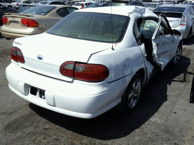 1G1ND52J63M562696 - 2003 CHEVROLET MALIBU WHITE photo 4