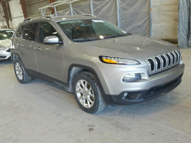 1C4PJLCB1FW627497 - 2015 JEEP CHEROKEE L GRAY photo 1