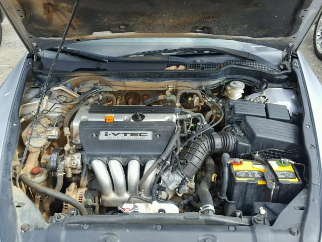 1HGCM72785A006376 - 2005 HONDA ACCORD EX SILVER photo 7