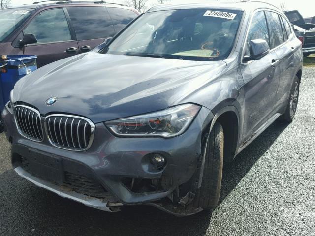 WBXHT3Z31H4A55527 - 2017 BMW X1 XDRIVE2 Silber Foto 2