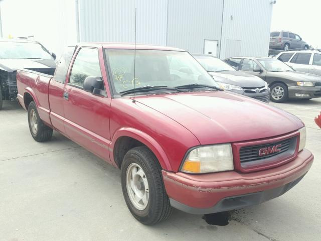 1GTCS1944X8507207 - 1999 GMC SONOMA RED photo 1