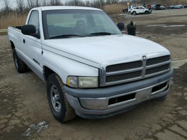 1B7HC16Y8XS235922 - 1999 DODGE RAM 1500 WHITE photo 1