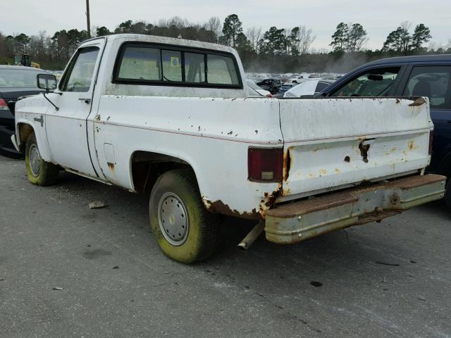 2GCCC14D9B1115050 - 1981 CHEVROLET C10 WHITE photo 3