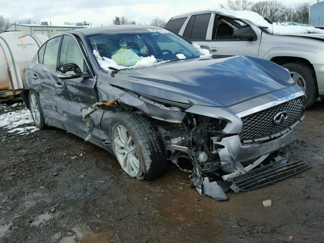 JN1EV7AP5HM735768 - 2017 INFINITI Q50 PREMIU GRAY photo 1