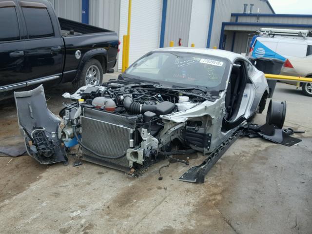 1FA6P8AM2G5293067 - 2016 FORD MUSTANG SILVER photo 2