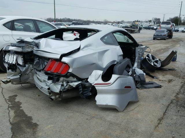 1FA6P8AM2G5293067 - 2016 FORD MUSTANG SILVER photo 4