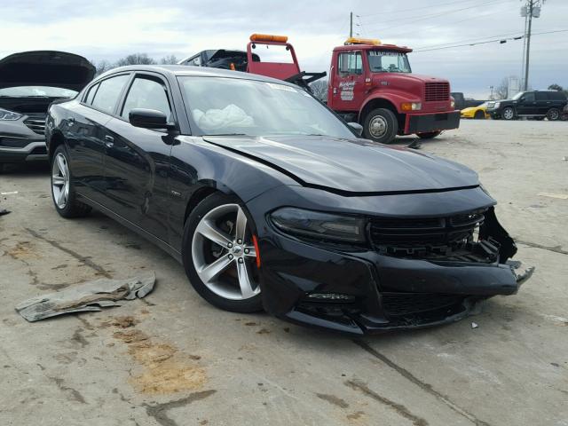 2C3CDXCT1HH572139 - 2017 DODGE CHARGER R/ BLACK photo 1