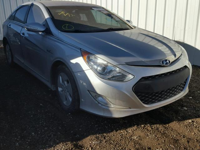 KMHEC4A45BA003152 - 2011 HYUNDAI SONATA HYB SILVER photo 1