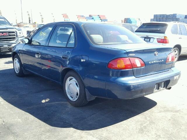 1NXBR12E4WZ123875 - 1998 TOYOTA COROLLA VE BLUE photo 3