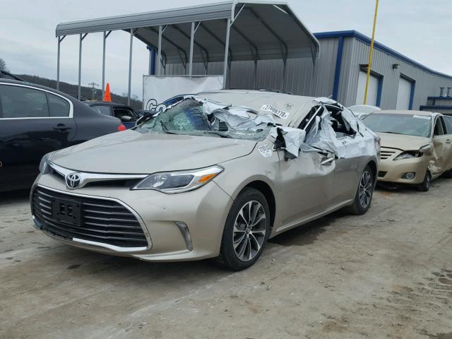 4T1BK1EB2GU219270 - 2016 TOYOTA AVALON XLE 金色 照片 2