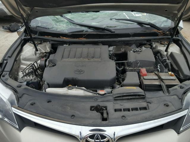 4T1BK1EB2GU219270 - 2016 TOYOTA AVALON XLE 金色 照片 7