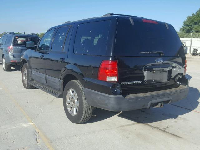 1FMPU15L93LB22172 - 2003 FORD EXPEDITION BLACK photo 3