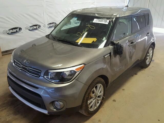 KNDJP3A54J7519542 - 2018 KIA SOUL + GRAY photo 9