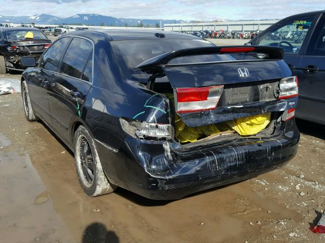 1HGCM56834A059234 - 2004 HONDA ACCORD EX BLACK photo 3