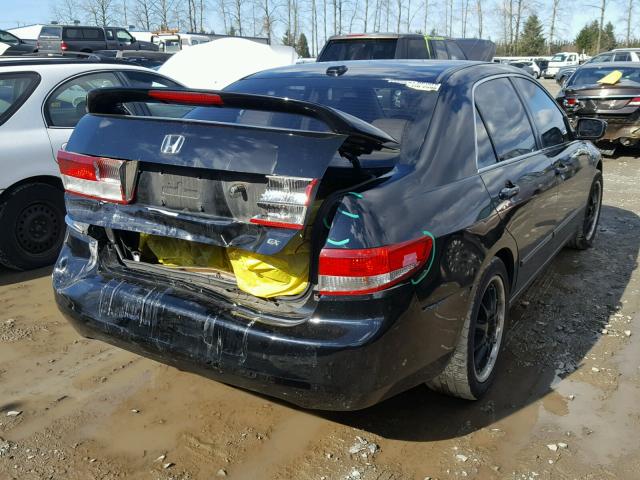 1HGCM56834A059234 - 2004 HONDA ACCORD EX BLACK photo 4