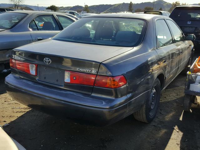 4T1BG22KX1U808117 - 2001 TOYOTA CAMRY CE GRAY photo 4