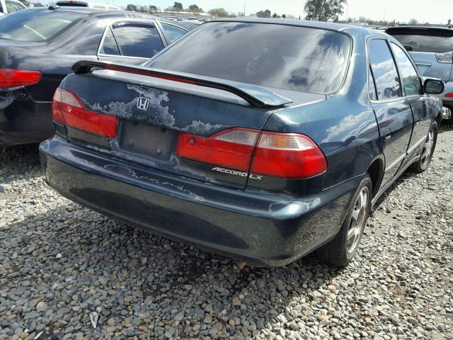 1HGCG564XWA044009 - 1998 HONDA ACCORD LX GREEN photo 4