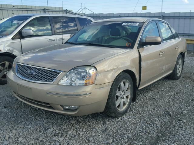 1FAHP24117G136187 - 2007 FORD FIVE HUNDR BEIGE photo 2