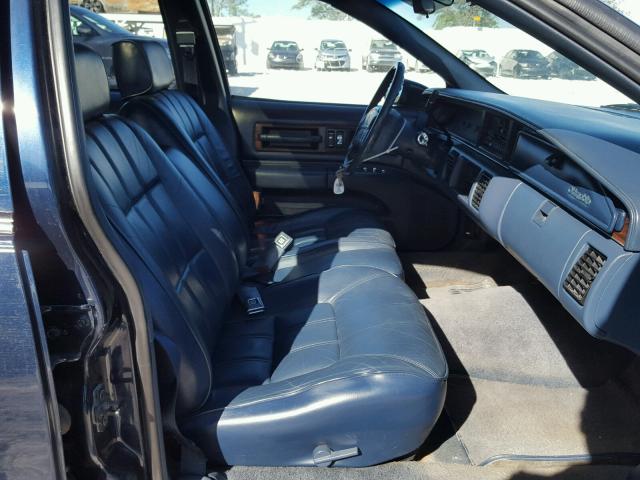 1G3BP8376NW302523 - 1992 OLDSMOBILE CUSTOM CRU BLUE photo 5