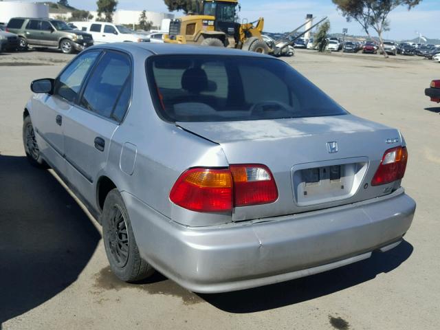 2HGEJ6670XH562739 - 1999 HONDA CIVIC LX SILVER photo 3