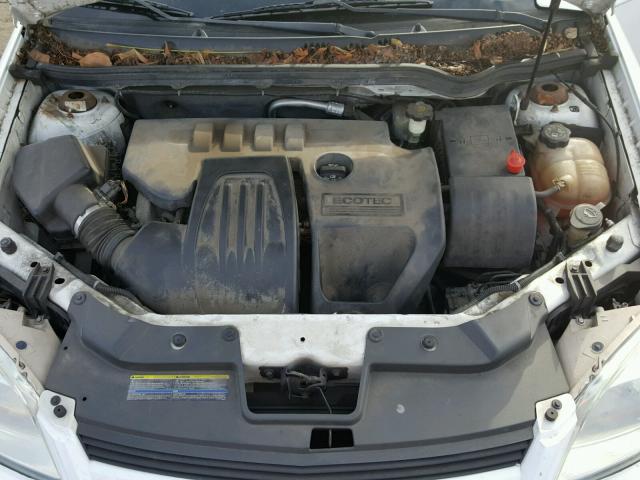 1G1AL15F667777483 - 2006 CHEVROLET COBALT LT WHITE photo 7