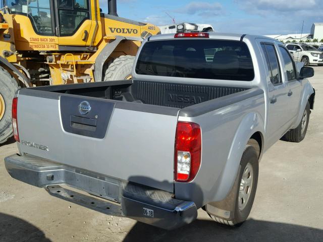 1N6AD0ER0CC448609 - 2012 NISSAN FRONTIER S SILVER photo 4