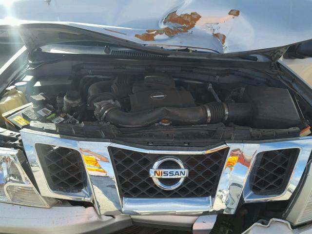 1N6AD0ER0CC448609 - 2012 NISSAN FRONTIER S SILVER photo 7