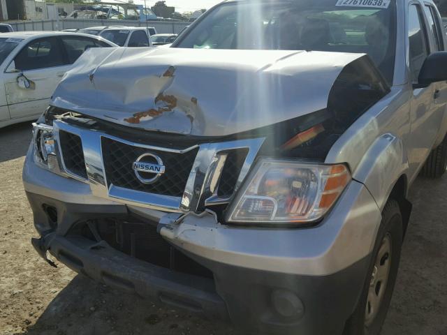 1N6AD0ER0CC448609 - 2012 NISSAN FRONTIER S SILVER photo 9