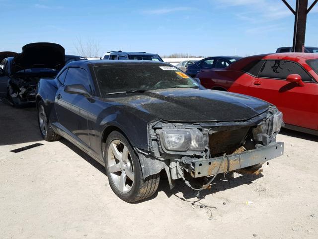 2G1FB1EDXB9147370 - 2011 CHEVROLET CAMARO LT BLACK photo 1