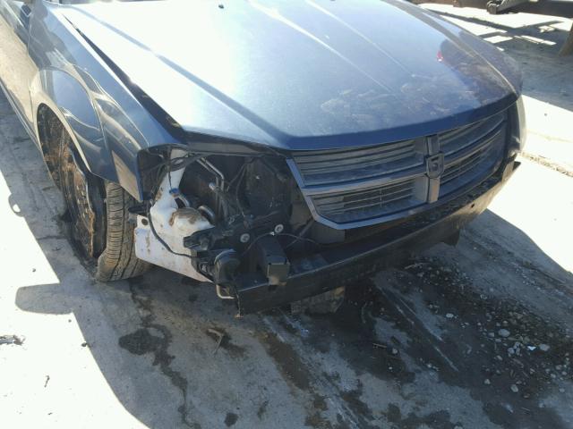 1B3LC46K28N575883 - 2008 DODGE AVENGER SE BLUE photo 9