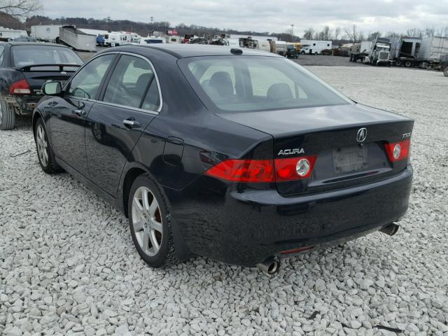 JH4CL96835C020561 - 2005 ACURA TSX BLACK photo 3