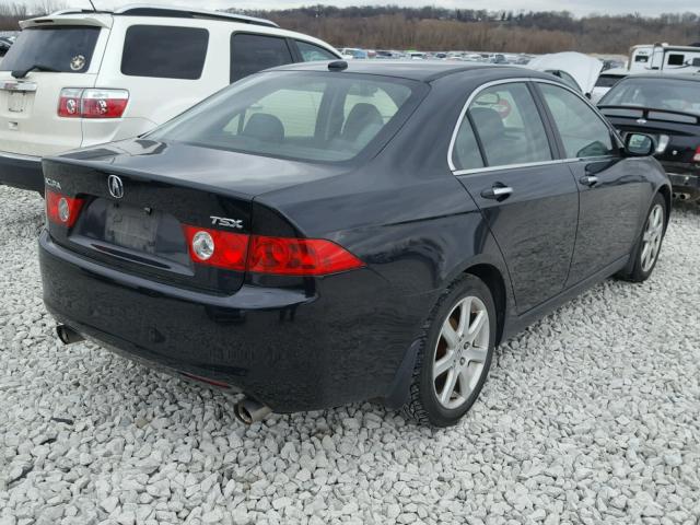 JH4CL96835C020561 - 2005 ACURA TSX BLACK photo 4