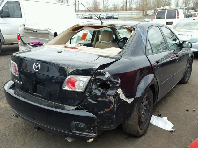 1YVHP80C265M36717 - 2006 MAZDA 6 I BLACK photo 4