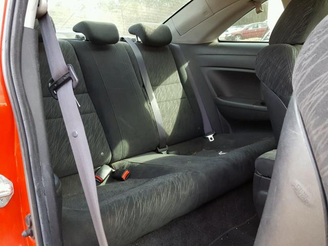 2HGFG12877H582250 - 2007 HONDA CIVIC EX წითელი ფოტო 6