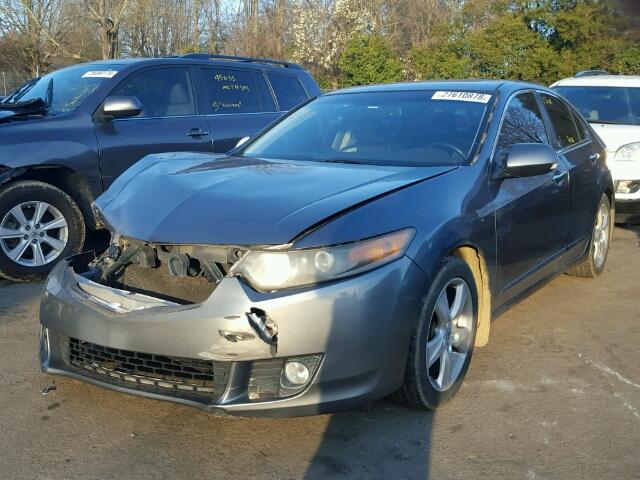 JH4CU26669C011054 - 2009 ACURA TSX GRAY photo 2