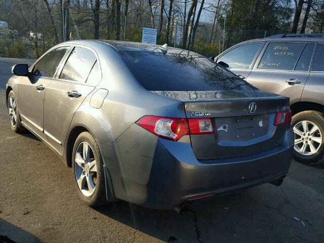 JH4CU26669C011054 - 2009 ACURA TSX GRAY photo 3