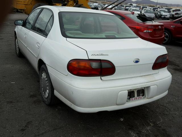 1G1ND52JX3M608692 - 2003 CHEVROLET MALIBU WHITE photo 3