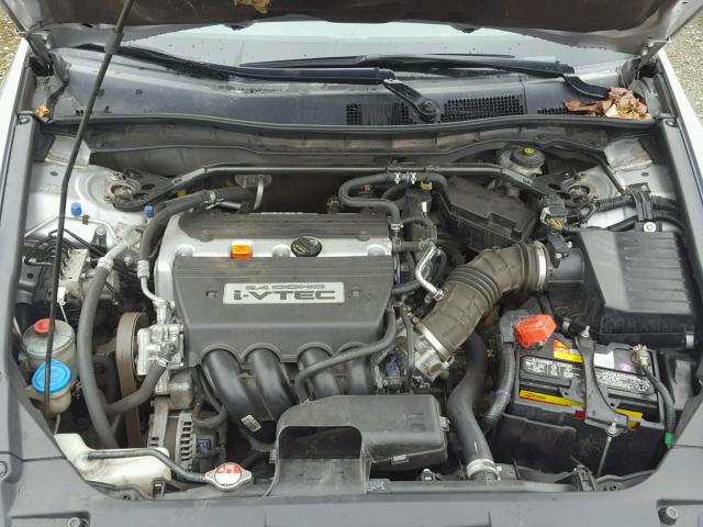 1HGCP26808A145399 - 2008 HONDA ACCORD EXL SILVER photo 7