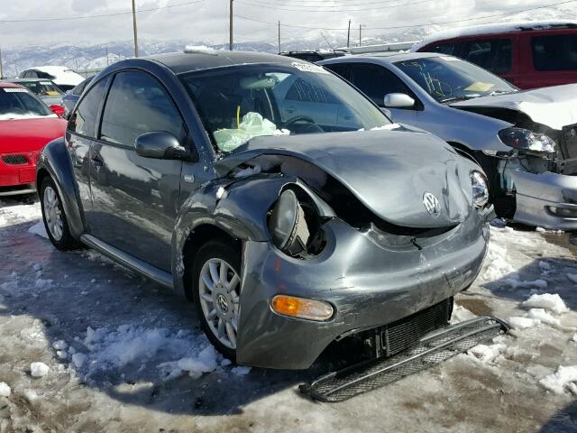 3VWBK21C83M413144 - 2003 VOLKSWAGEN NEW BEETLE GRAY photo 1