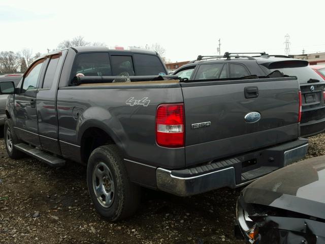 1FTPX14516FB38903 - 2006 FORD F150 GRAY photo 3