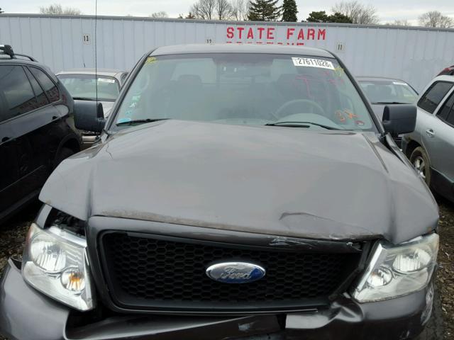 1FTPX14516FB38903 - 2006 FORD F150 Gris photo 7
